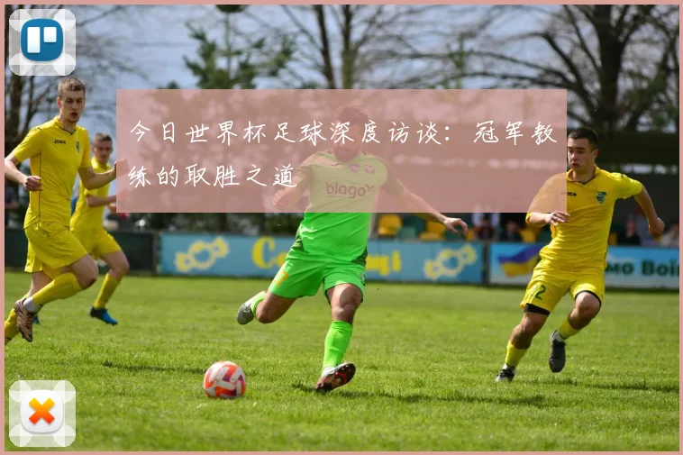 今日世界杯足球深度访谈：冠军教练的取胜之道
