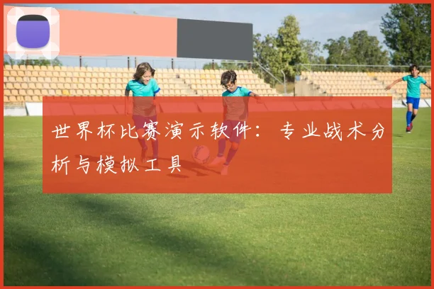 世界杯比赛演示软件：专业战术分析与模拟工具