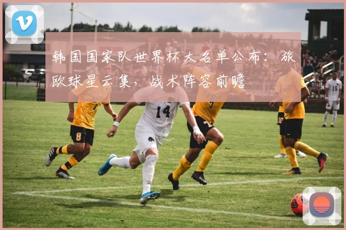 韩国国家队世界杯大名单公布：旅欧球星云集，战术阵容前瞻